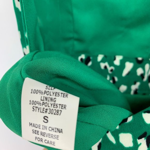 Honey Punch Dress Green Halter Neck Sleeveless Ruched - Picture 12 of 12